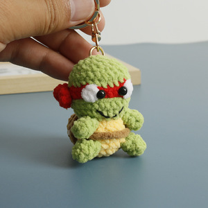 Ingrosso simpatico cartone animato fatto a mano a uncinetto tartaruga <span class=keywords><strong>Ninja</strong></span> per la decorazione quotidiana e regali di tutte le età - Product Image 3