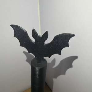 Support de papier absorbant Halloween en forme de chauve-souris, décoration de base de cercueil, distributeur de papier absorbant pour cuisine et salle de bain, pour plan de travail, pour femmes - Product Image 2