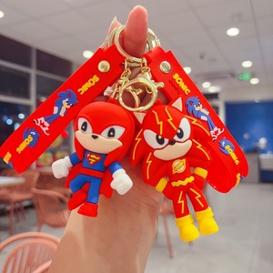 Porte-clés en PVC avec personnage de dessin animé mignon, porte-clés 3D souple, pendentif pour sac, accessoire pour clés de <span class=keywords><strong>voiture</strong></span>, style moderne - Product Image 4