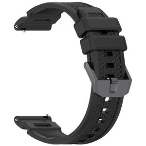 สายรัดเกราะ24มม. สำหรับ <span class=keywords><strong>Ticwatch</strong></span> Atlas สายนาฬิกายาง Pro5/pro5 ENDURO - Product Image 6