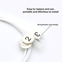 Wholesale Durable Plastic & Nylon Ukulele Strings 4-String Set at Low Price Factory Standard Accessories
