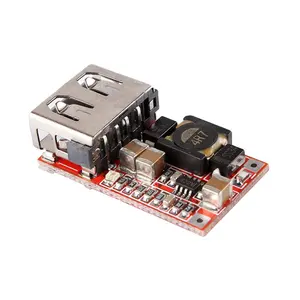 DC 6-24V 12V/24v to 5V USB Output Charger Step Down Power Module Mini DC-DC Step Up Boost Module Power Adjustable Buck Converter