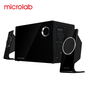 Sistema de Altavoces 2.1 Microlab M660BT, Subwoofer de Doble Cavidad, Caja de Madera, Salida de 52W RMS, para Computadora, Teléfono Móvil, Cine en Casa - Product Image 1
