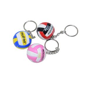 Promotionnel livraison gratuite 3.8cm Volley-Ball Porte-clés Paquet Pendentif Étudiant Sport Souvenir Concurrence Prix TP-22104 - Product Image 1