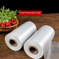 Sacs d'emballage pour fruits en rouleau personnalisés en gros pour fabricants, sacs en plastique de qualité alimentaire pour supermarchés, sacs PE pour la conservation des aliments frais