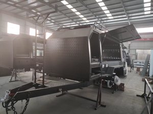 JINAN EDEN-Remolque de viaje de doble eje, herramienta de utilidad de tamaños grandes, venta directa de fábrica, constructor de caja de remolque barato - Product Image 6