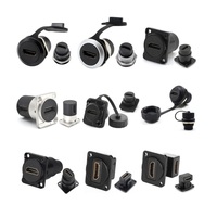 Pemasangan sekrup pada Panel sasis tipe d dudukan dinding Zinc Alloy HDTV kompatibel dengan 2.0 sambungan konektor Coupler