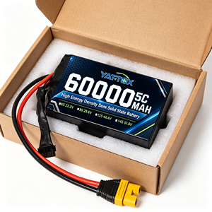 แบตเตอรี่ความหนาแน่นพลังงานสูงแบบกึ่งแข็ง 60000mAh 24S 88.8V 10C พร้อมปลั๊ก QS8 QS9 QS10 QS12 แบบซอฟต์แพ็ค ความจุจริง 60Ah - Product Image 6