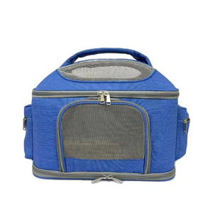 OEM ODM Lüks Evcil Hayvan Spa Taşıma Çantası Havayolu Onaylı Kordonlu Klasik Küçük Hayvan Açık Hava Katlanabilir Seyahat 20kg Kapasiteli - Product Image 4