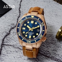 1 montre automatique mécanique de plongée pour homme, 30 ATM, en bronze CUSN8, avec logo personnalisé, haute qualité, en vente