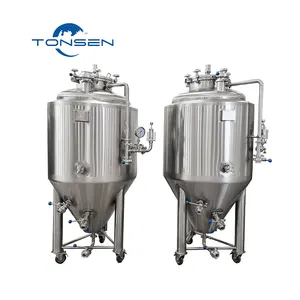 Paslanmaz çelik yapılan Tonsen demlemek fermenters 304 satılık homebrew profesyonel 300L bira fermantasyon tankı