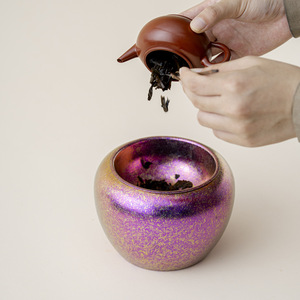 Pure Titanium Jianshui <b>Tea</b> Dregs Jar Round Heat Resistant Without Lid For Kung Fu <b>Tea</b> <b>Set</b> - Product Image 4
