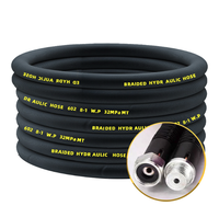 Tuyau haute pression en acier tressé de 30m-4000PSI, flexible pour stations de lavage de voiture