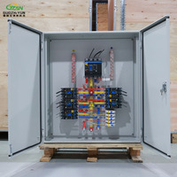 Armoire électrique industrielle 400V personnalisée, ensemble complet, panneau de distribution d'énergie étanche pour parc industriel de grande envergure