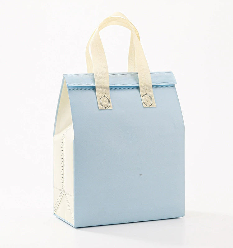 26*26*17ซม. สีฟ้าอ่อนและสีเบจ