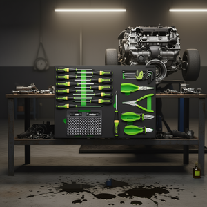 Fasano 100 Pc Tool <b>Set</b> With <b>Screwdrivers</b> Pliers <b>Bits</b> Kit For Vehicle Repair - Product Image 2