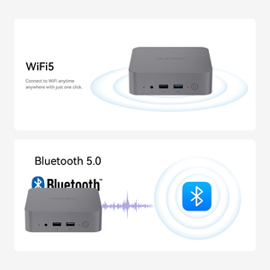 Oumax N5 Mini <span class=keywords><strong>PC</strong></span> Intel Jasper Lake Celeron N5095 8GB DDR4 128GB/256GB SSD per il gioco a casa uso ufficio Mini <span class=keywords><strong>Computer</strong></span> - Product Image 5