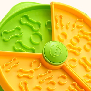 <span class=keywords><strong>Distributeur</strong></span> de nourriture interactif rotatif anti-fuite pour animaux de compagnie, gamelle à alimentation lente à plusieurs niveaux pour chien et chat - Product Image 6