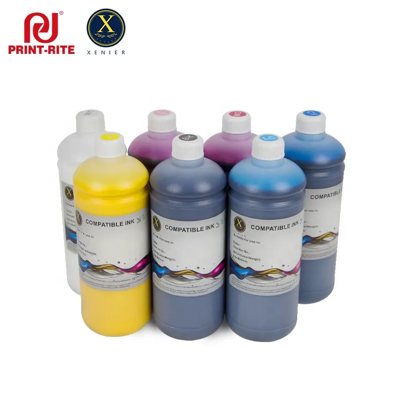 Baskı rit pamuk DTG pigment mürekkep Epson ricoh Starfire Spectra Fuji CMYK yazıcı su bazlı yüksek kaliteli mürekkep bayileri