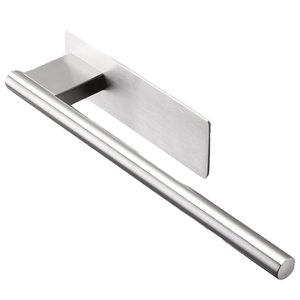 <span class=keywords><strong>Porte</strong></span>-serviettes auto-adhésif <span class=keywords><strong>porte</strong></span>-serviettes <span class=keywords><strong>porte</strong></span>-serviettes en acier inoxydable 304 pour salles <span class=keywords><strong>de</strong></span> <span class=keywords><strong>bain</strong></span> et cuisine argent brossé - Product Image 1