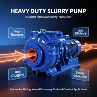 Pompe centrifuge de dragage DEPUMP largement utilisée dans l'industrie métallurgique et minière, pompe à boue résistante à l'usure, haute pression