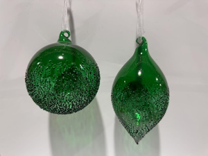 Palline di <span class=keywords><strong>Natale</strong></span> in Vetro Irregolari, Decorazioni Natalizie Appese, Ornamenti per Albero di <span class=keywords><strong>Natale</strong></span>, Forma Personalizzata Disegnata a Mano - Product Image 2