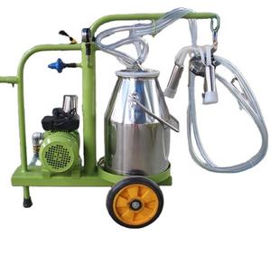 Mungitrice Portatile per Bovini Ovini e Caprini con Gruppo di Mungitura a Benzina ed Elettrico Doppio Motore Doppio Serbatoio da 25L in Acciaio Inossidabile - Product Image 5