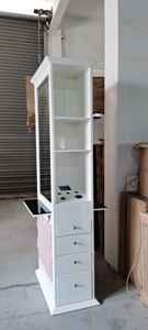 2022 ultime stazioni di specchi per parrucchieri professionali per uso professionale nero classico per uso professionale - Product Image 3