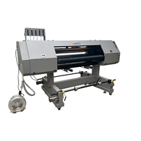 Imprimante hybride UV grand format Siheda 80 cm, imprimante à jet d'encre UV LED pour bannières flexibles en vinyle