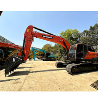 Excavatrice Doosan 225 d'occasion, équipement de construction lourd d'origine coréenne, excavatrice Doosan Dx 225LC-9C à vendre
