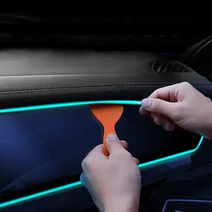 자동차 스타일링 RGB 네온 라인 LED 인테리어 분위기 스트립 라이트