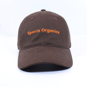 Gorra de Béisbol Deportiva y Formal de 6 Paneles, Ajustable, con Logotipo Personalizado Bordado, para Uso Diario, Color Marrón, de Algodón, Estilo Dad Hat - Product Image 2