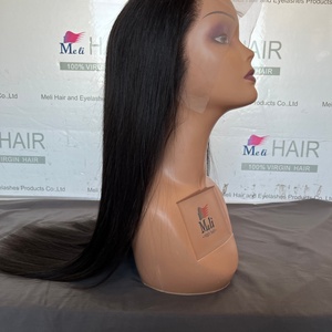 Pelucas de Cabello Humano Remy Brasileño 100% con Frente de Encaje para Mujeres Negras, Pre-Desplumadas, Ondas Profundas, Sin Pegamento, con Cabello de Bebé, de 12 a 40 Pulgadas, Gratis - Product Image 2