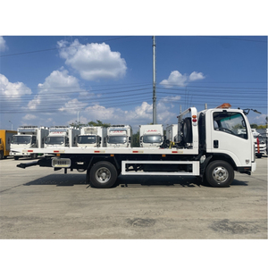 Camion de <span class=keywords><strong>remorquage</strong></span> de lit plat de plate-forme de grue de longueur de conseil du bas <span class=keywords><strong>prix</strong></span> 5.5m 1in2 - Product Image 3