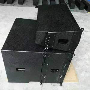 Linha passiva matriz profissional sistema de som duplo 6 polegadas speaker line array