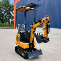 Mini-excavatrice à chenilles compatible avec plusieurs accessoires, élargit les capacités de la machine pour diverses tâches de construction