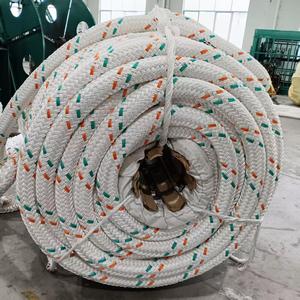Uhmwpe เชือกทะเลความแข็งแรงสูง15มม. 19มม. เชือก uhmwpe 12เกลียว<span class=keywords><strong>ที่</strong></span>แข็งแกร่งที่สุดสำหรับอุปกรณ์เสริมท่าเรือการลากจูง - Product Image 4