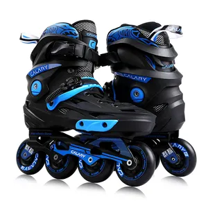 Prezzo di fabbrica dimensioni fisse 4 ruote in PU acciaio al carbonio ABEC-9 slalom pattini freestyle pattini a rotelle in linea per adulti scarpe in stock