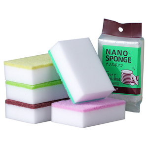 All'ingrosso spugna colorata in melamina spugna di gomma magica spessa spugna per la pulizia morbida per il lavandino del piatto mobili <span class=keywords><strong>da</strong></span> <span class=keywords><strong>bagno</strong></span> puliti - Product Image 2
