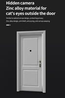 Nouvel écran de porte intelligent Tuya 4,3 pouces avec vision nocturne WIFI, surveillance vidéo à distance, radar micro-ondes, détection humaine