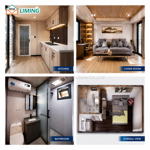 Cabaña <span class=keywords><strong>Apple</strong></span> Preensamblada, Casa Modular Resistente a la Intemperie para Glamping con Ventanas de Vidrio de Gran Vista Personalizadas para Estancias Vacacionales - Product Image 2