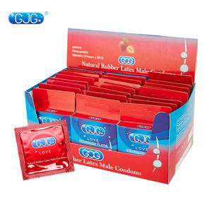 <span class=keywords><strong>Condones</strong></span> de Látex y Poliuretano Ultrafinos al por Mayor Personalizados de Fábrica para Retrasar la Eyaculación, 24 Piezas/Caja - Product Image 1