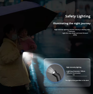 Semi-Automatic Alloy Three-Fold Rotatable UV Resistant Sun Protection Business Gift Advertising Umbrella Custom Logo Printing