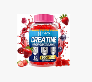 Private Label Muscle Builder Gummy Candy Sports Nutrition Post-Workout Energy & <b>Creatine</b> Monohydrate Supplement for Adults - Product Image 1