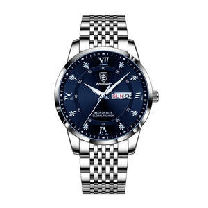 Nouvelle montre pour homme étanche calendrier lumineux montre-bracelet à quartz tendance et élégante - Product Image 1