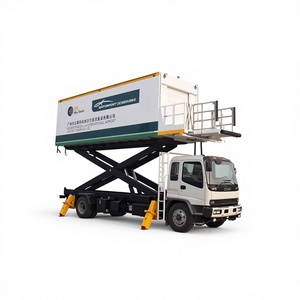 Camion de service de restauration aérienne professionnel à haute capacité pour l'aéroport, véhicule de restauration pour passagers, vente en gros - Product Image 2