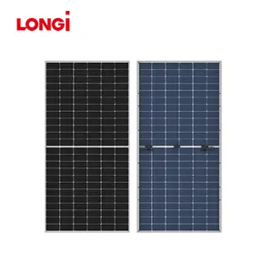 Longi Anti Humidity Solar Panel 565W 570W 575W 580W 585W 590W Bifacial Fotovoltaic Solar Panel