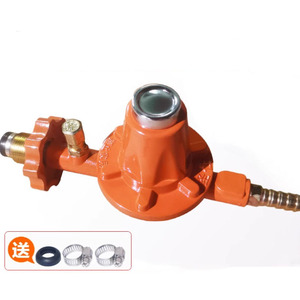 Régulateur de pression de gaz commercial 3/4 pouces avec joint en caoutchouc fileté pour usage en cuisine - Product Image 3