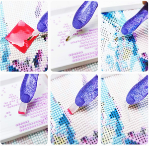 5D Diamond Painting Full Diamond Painting mosaico animale diamante ricamo cane sorridente <span class=keywords><strong>foto</strong></span> per pittura personalizzata - Product Image 5