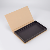 Boîte cadeau de luxe en forme de livre, avec dorure à chaud, fermeture magnétique, pour emballage de téléphone portable, avec logo personnalisé.